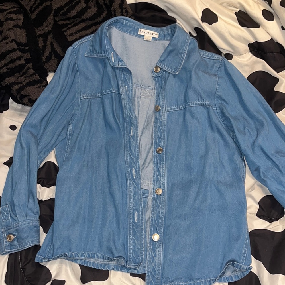 Vintage Pendleton Button Up Size Large - image 1